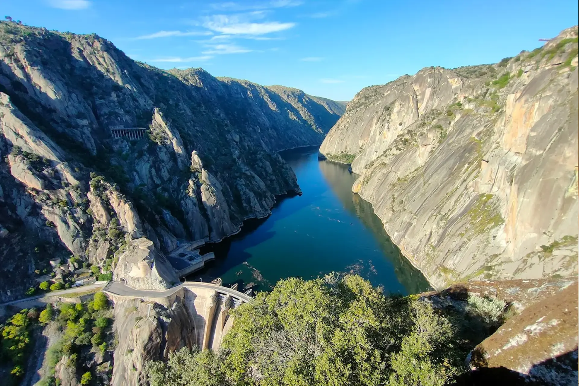 Vista aérea Arribes del Duero